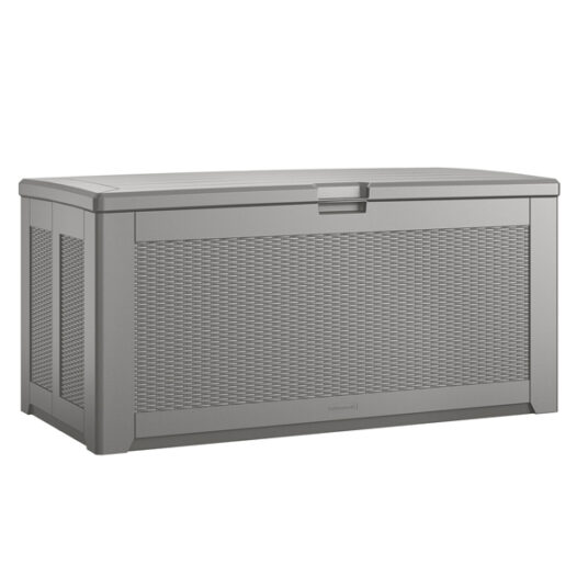 Rubbermaid extra large deck box for $124