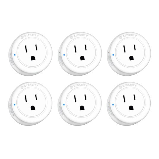 Today only: 6-pack smart Wi-Fi outlet plugs for $39