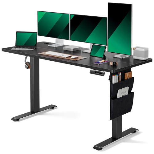 Marsail standing desk with storage for $130