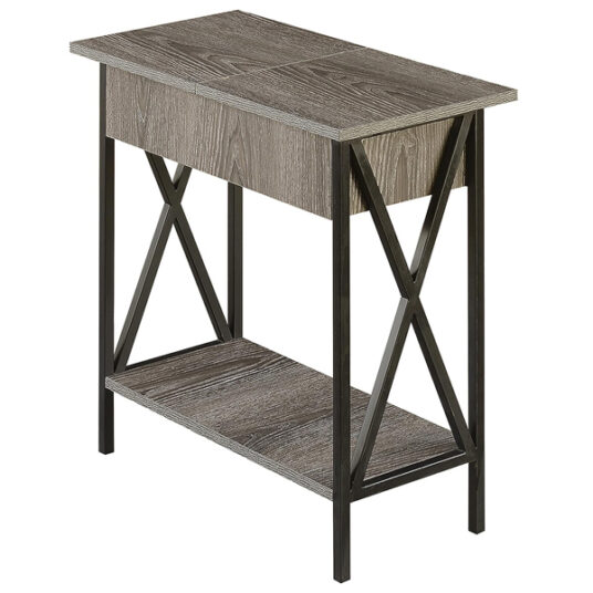 Convenience Concepts Tucson table with charging station for $43