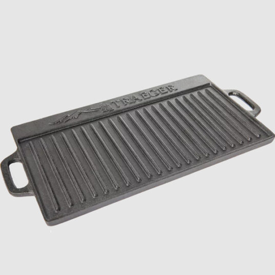 Traeger reversible cast-iron griddle for $30