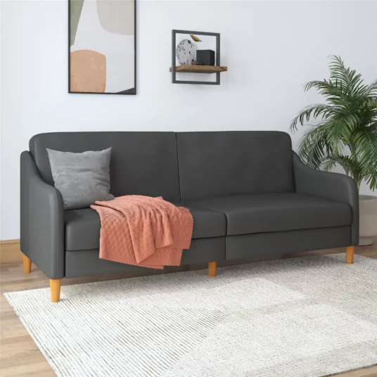 DHP Jasper Coil futon, convertible sofa for $164