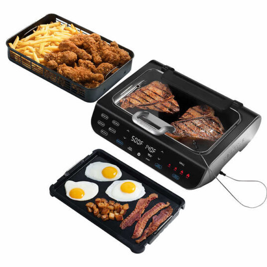 Costco members: Gourmia FoodStation smokeless grill & air fryer for $80