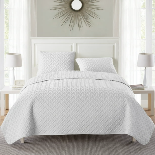 VCNY Home 3-piece king quilt set with matching shams for $36