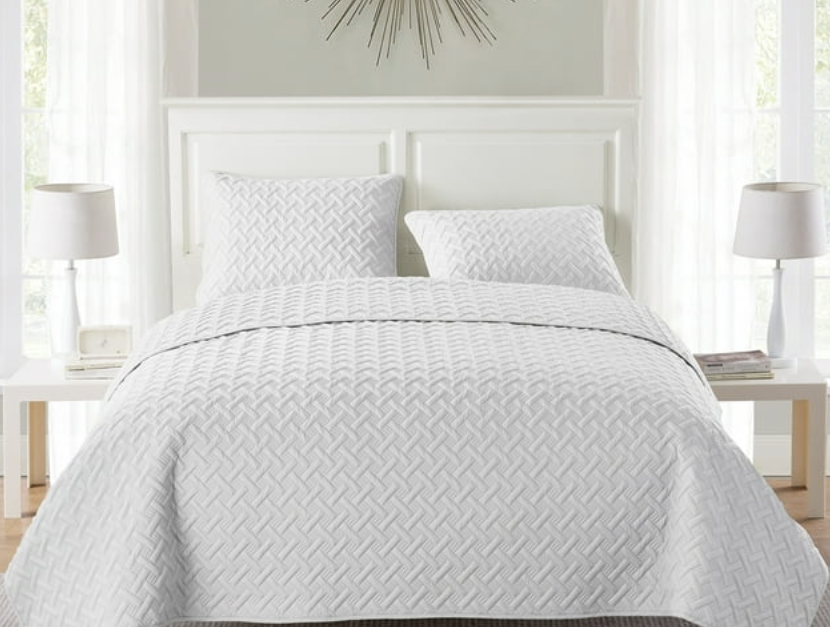 VCNY Home 3-piece king quilt set with matching shams for $36