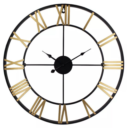Price drop! Sonoma Goods for Life Roman numeral wall clock for $27