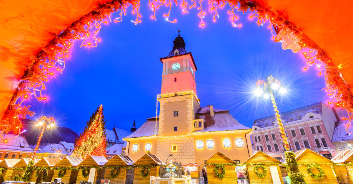 7-night Romania Christmas market tour with flights and hotels from $1,599