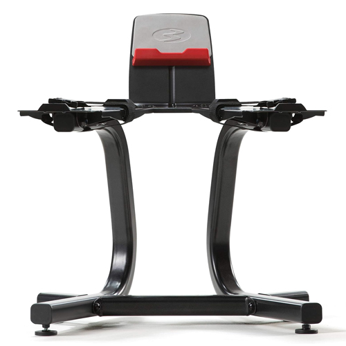 Bowflex SelectTech dumbbell stand with media rack for $130