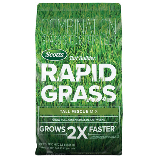 Scotts Turf Builder Rapid Grass Tall Fescue mix for $27