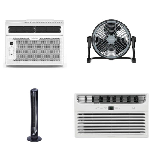 Today only: Take up to 50% off select air conditioners & fans