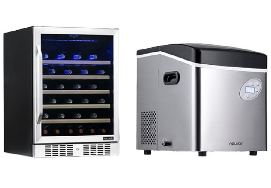 Newair refurbished personal fridge & ice makers from $86