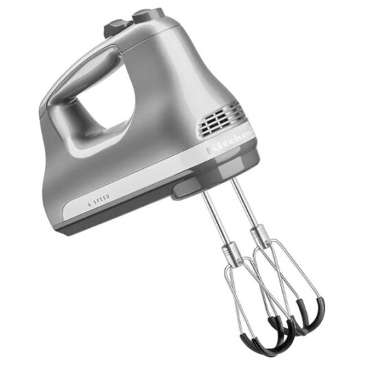 Today only: KitchenAid 6-speed hand mixer with edge beaters for $40
