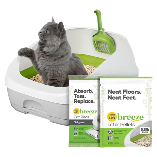 Purina Tidy Cats litter box system for $21