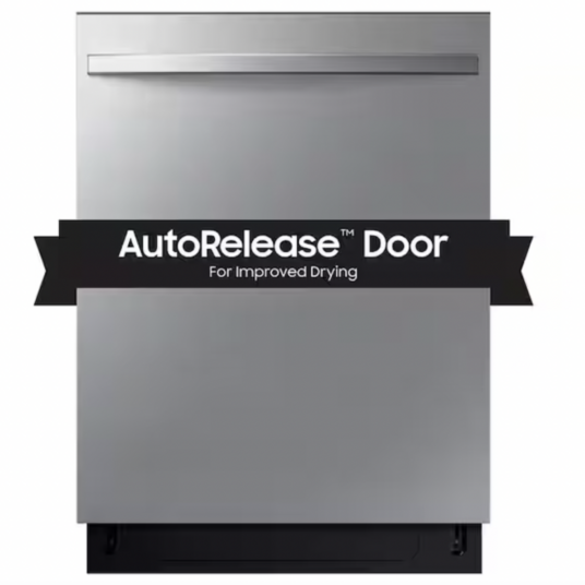 24″ Samsung 51 dBA stainless steel dishwasher for $478