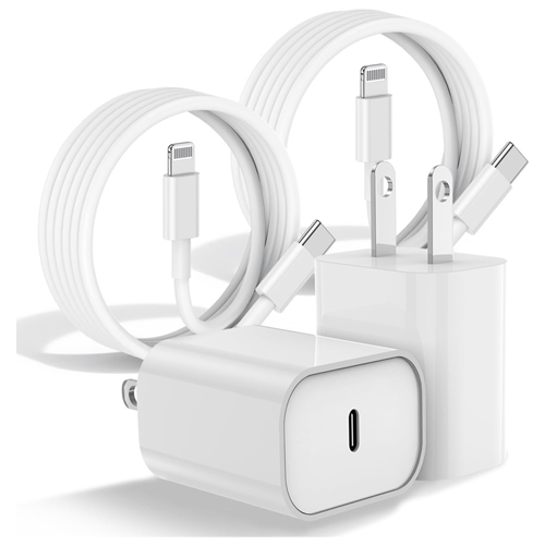 2-pack iPhone 6-foot fast charging cables for $10