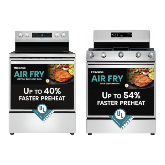 Today only: Hisense ranges with with air fryer & convection oven from $679