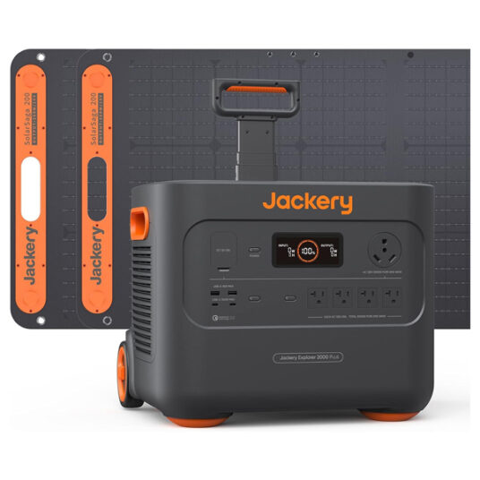 Prime members: Save $1,564 on the Jackery Solar Generator 2000 Plus with 2 solar panels