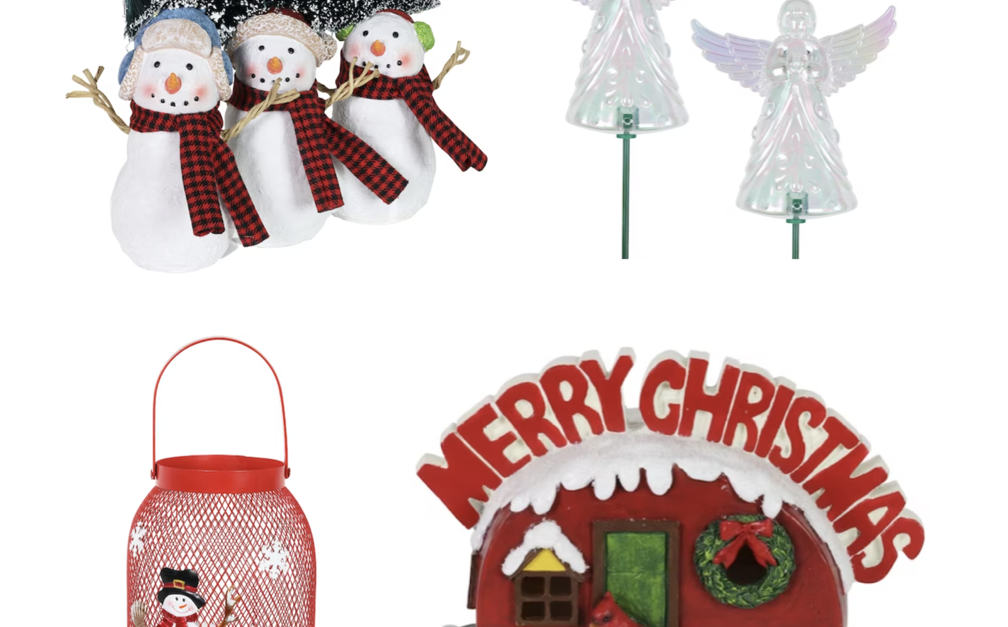 Today only: Take up to 40% off Select Exhart Christmas decorations