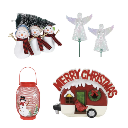 Today only: Take up to 40% off Select Exhart Christmas decorations