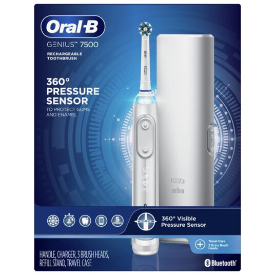 Oral-B 7500 electric toothbrush for $100