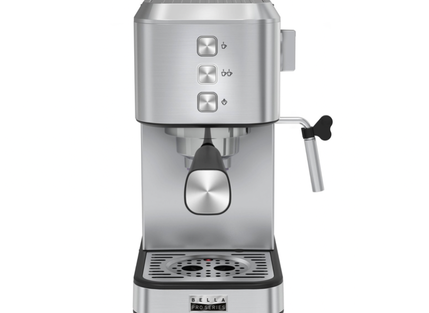 Today only: Bella Pro Series Slim espresso machine for $60