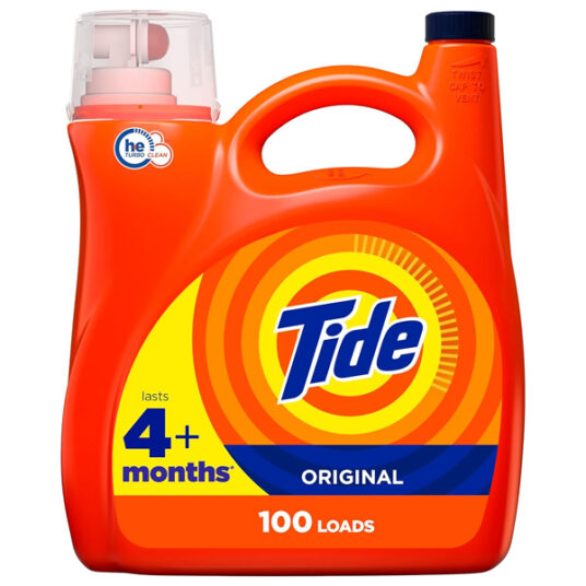 Tide 146-fl oz Original laundry detergent for $15