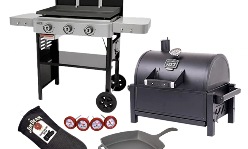 Grill accessories, fire pits and grills from $12 at Woot