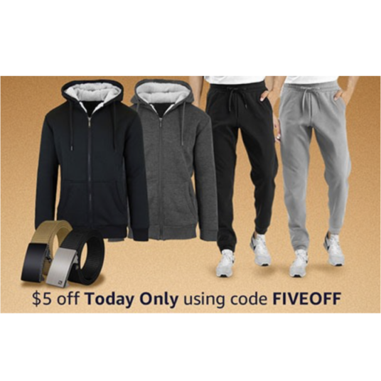 Today only: Take $5 off fall apparel at Woot