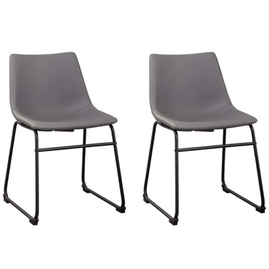 Prime members: Set of 2 Signature Design by Ashley 19″ dining chairs for $93