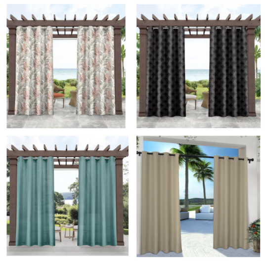Today only: Up to 35% off select indoor/outdoor curtains