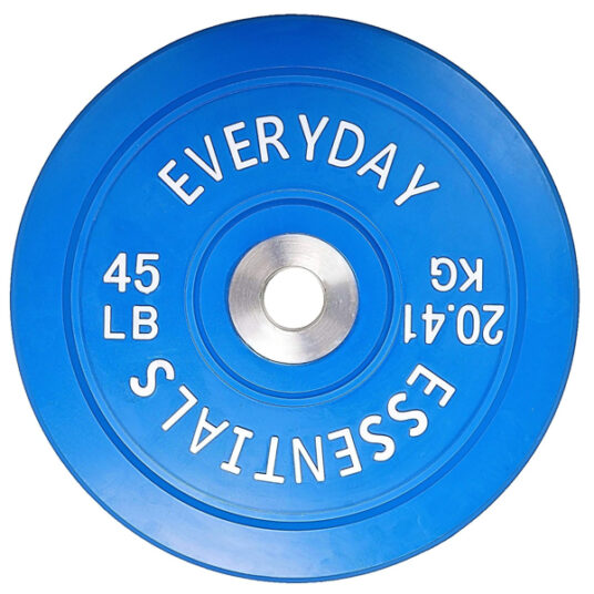 BalanceFrom 45-pound olympic bumper plate for $55