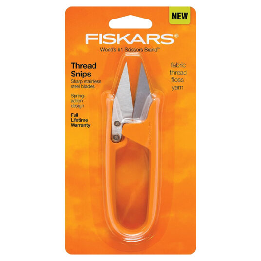 Fiskars thread snip scissors for $4