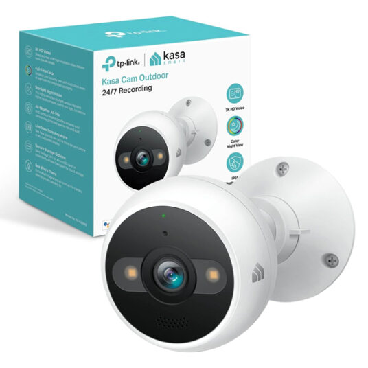Kasa 4MP 2K wired outdoor security camera for $40
