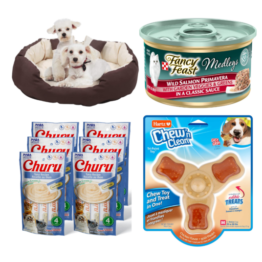 Get $30 off your $100 purchase of pet essentials at Amazon