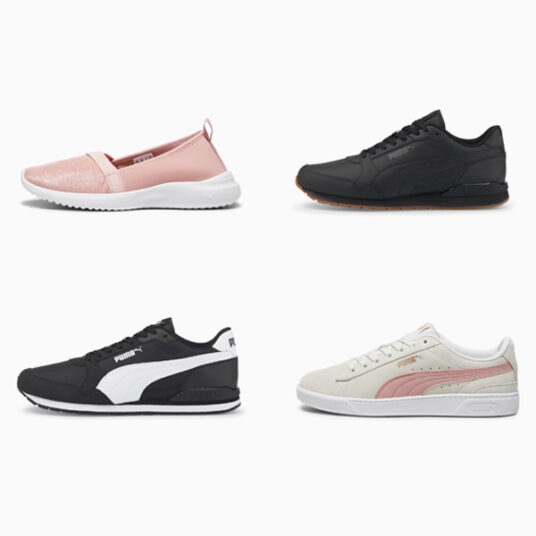 Puma sneakers from $25