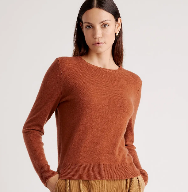 Quince cashmere sweaters for $50