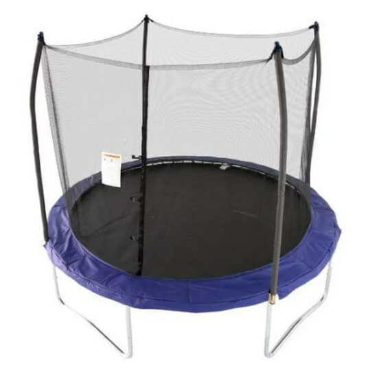 10-ft Skywalker trampoline with safety net for $75