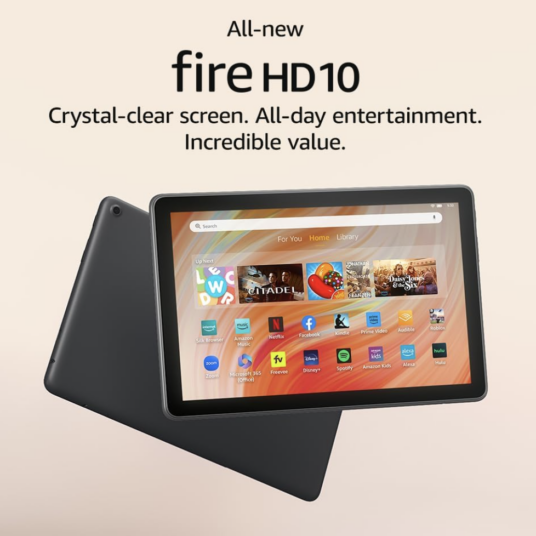 All-new Amazon Fire HD 10 32GB tablet for $80
