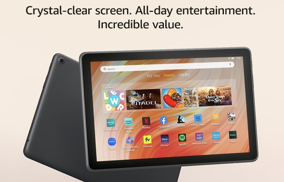 All-new Amazon Fire HD 10 32GB tablet for $80