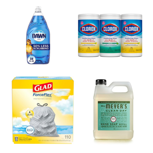 Get a $15 credit with $50 of household essentials at Amazon