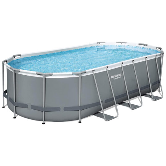 Bestway Power Steel oval above-ground pool with accessories for $394