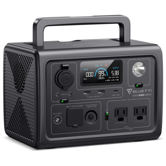 Bluetti 600W portable power station for $198