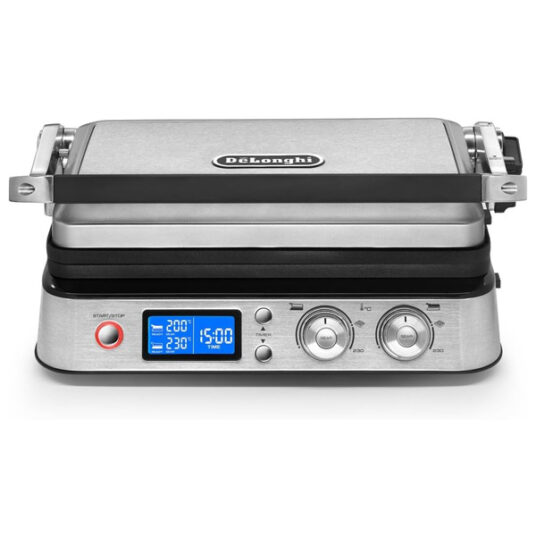 DeLonghi America Livenza contact grill and open barbecue for $218