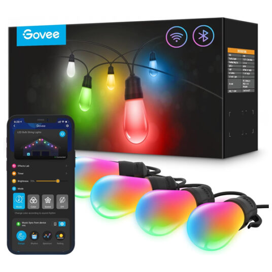 Govee smart outdoor string lights for $58