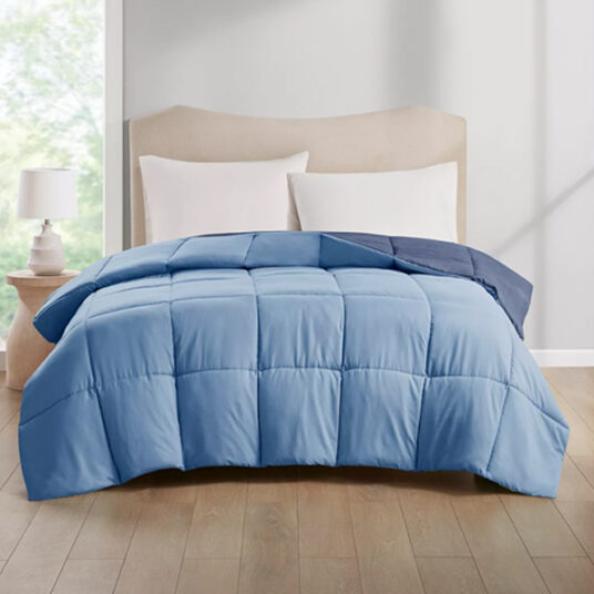 Home Design down alternative comforters for $18 to $22