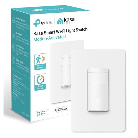 Kasa smart Wi-Fi motion sensor light switch for $18