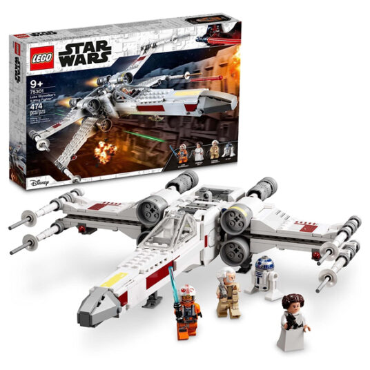 Lego Star Wars Luke Skywalker’s X-Wing fighter toy set for $32