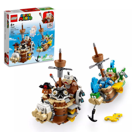Lego Super Mario Larry’s and Morton’s Airships for $48