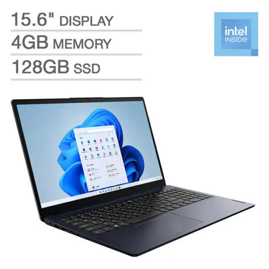 Costco members: Lenovo IdeaPad 1 15.6″ laptop for $150