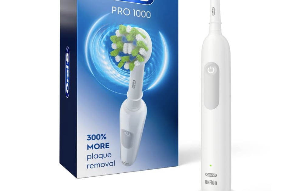 Oral-B Pro 1000 electric power rechargeable toothbrush for $40